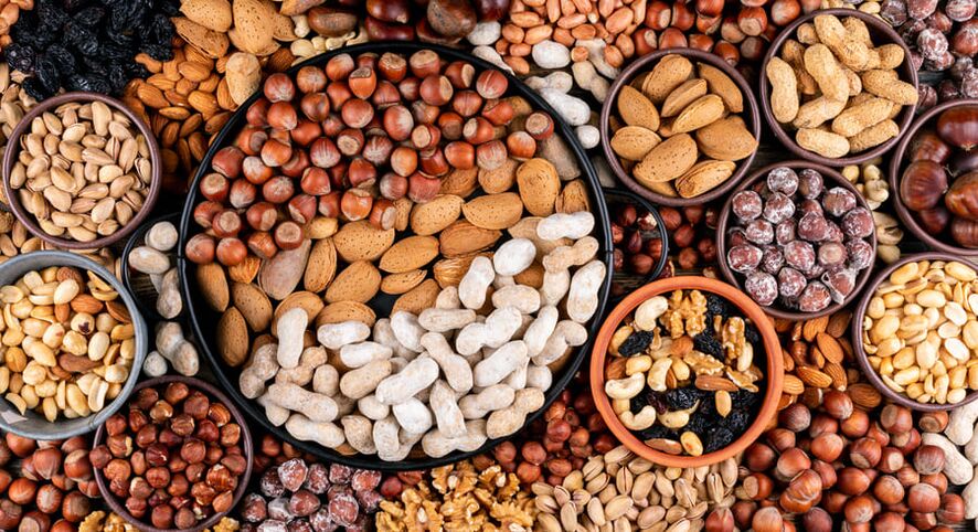 Various nuts that have a positive effect on men's strength